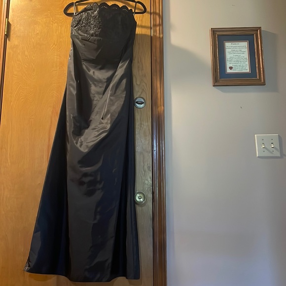 Jessica McClintock for Gunne Sax formal dress, black, 9/10. - Picture 1 of 4